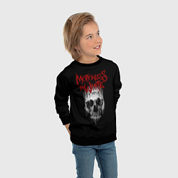 Свитшот детский MIW Skull, цвет: 3D-черный — фото 2