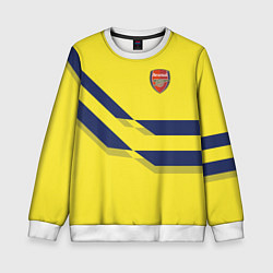 Свитшот детский Arsenal FC: Yellow style, цвет: 3D-белый