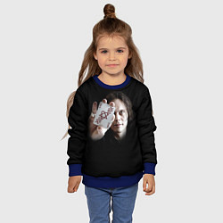 Свитшот детский HIM Card, цвет: 3D-синий — фото 2