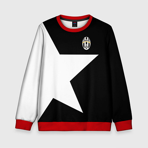 Детский свитшот FC Juventus: Star / 3D-Красный – фото 1
