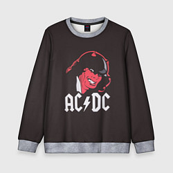 Свитшот детский AC/DC Devil, цвет: 3D-меланж