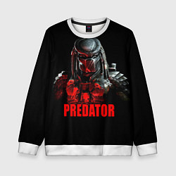 Свитшот детский Iron Predator, цвет: 3D-белый