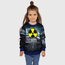 Свитшот детский S.T.A.L.K.E.R: Саша, цвет: 3D-синий — фото 2