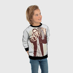 Свитшот детский Eminem: Street Music, цвет: 3D-черный — фото 2