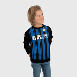 Свитшот детский Inter FC: Home 17/18, цвет: 3D-черный — фото 2