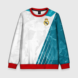 Свитшот детский FC Real Madrid: Abstract, цвет: 3D-красный
