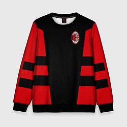 Свитшот детский АC Milan: Black Sport, цвет: 3D-черный