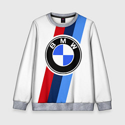 Свитшот детский BMW M: White Sport, цвет: 3D-меланж