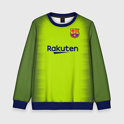Свитшот детский FC Barcelona: Home 18/19, цвет: 3D-синий