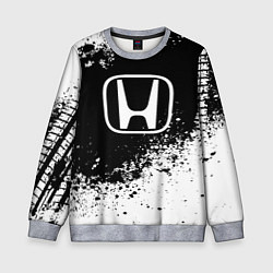 Свитшот детский Honda: Black Spray, цвет: 3D-меланж