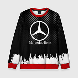 Свитшот детский Mercedes-Benz: Black Side, цвет: 3D-красный