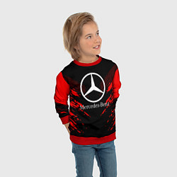 Свитшот детский Mercedes-Benz: Red Anger, цвет: 3D-красный — фото 2