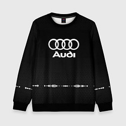 Свитшот детский Audi: Black Abstract, цвет: 3D-черный