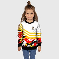 Свитшот детский Российская Империя: Камуфляж, цвет: 3D-черный — фото 2