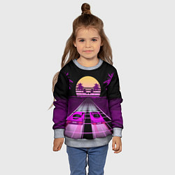 Свитшот детский Digital Race, цвет: 3D-меланж — фото 2