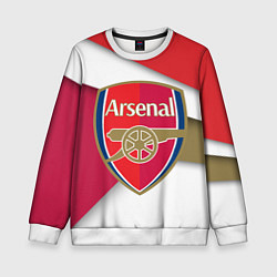 Свитшот детский FC Arsenal, цвет: 3D-белый