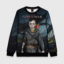 Свитшот детский God of War: Atreus, цвет: 3D-черный