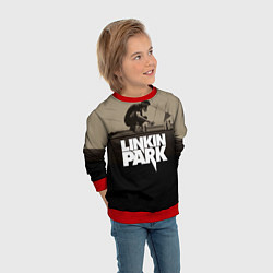 Свитшот детский Linkin Park: Meteora, цвет: 3D-красный — фото 2