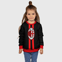 Свитшот детский AC Milan 1899, цвет: 3D-красный — фото 2