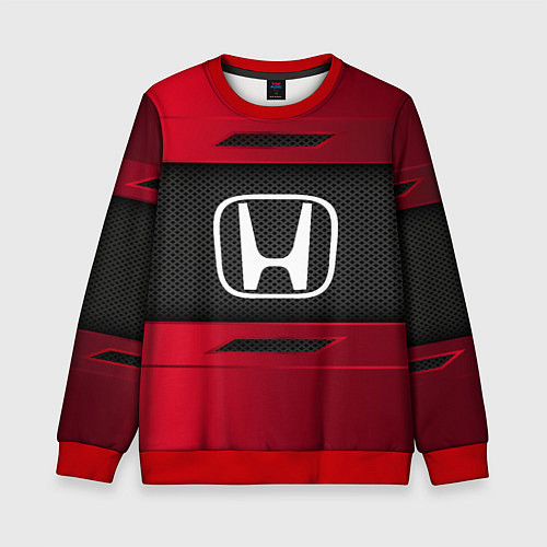 Детский свитшот Honda Sport / 3D-Красный – фото 1