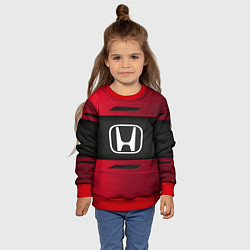 Свитшот детский Honda Sport, цвет: 3D-красный — фото 2