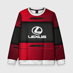 Свитшот детский Lexus Sport, цвет: 3D-белый