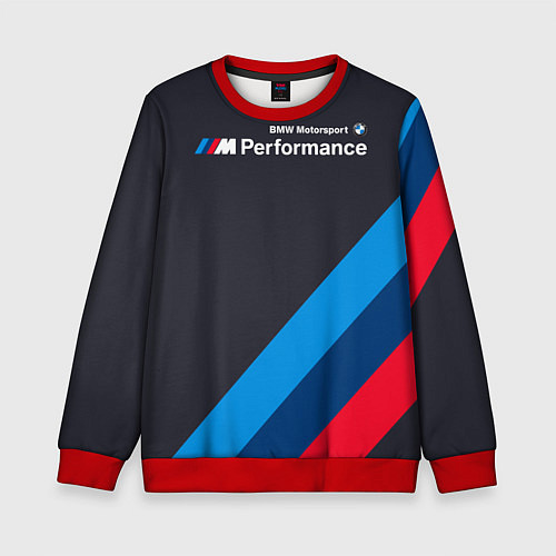 Детский свитшот BMW M Performance / 3D-Красный – фото 1