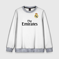 Свитшот детский FC Real Madrid: Ramos Home 18-19, цвет: 3D-меланж