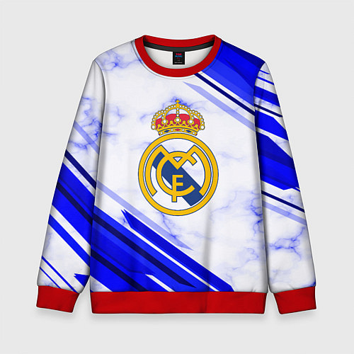 Детский свитшот Real Madrid / 3D-Красный – фото 1