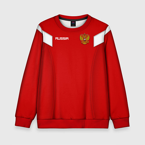 Детский свитшот Сборная России / 3D-Красный – фото 1