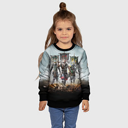 Свитшот детский For Honor, цвет: 3D-черный — фото 2