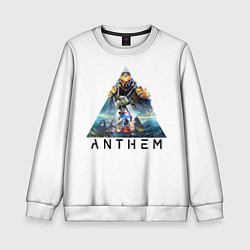 Свитшот детский ANTHEM Planet, цвет: 3D-белый