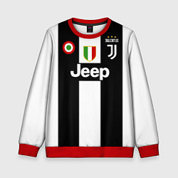 Свитшот детский Роналду Ювентус, цвет: 3D-красный