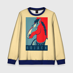 Свитшот детский BoJack Obey, цвет: 3D-синий