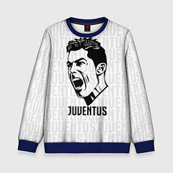 Свитшот детский Juve Ronaldo, цвет: 3D-синий