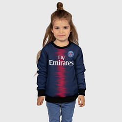 Свитшот детский FC PSG Cavani 18-19, цвет: 3D-черный — фото 2