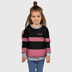 Свитшот детский Black Pink: Jennie 96, цвет: 3D-меланж — фото 2