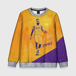 Свитшот детский LeBron James: NBA Star, цвет: 3D-меланж
