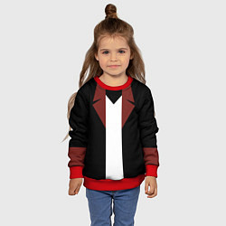 Свитшот детский DMC: Dante, цвет: 3D-красный — фото 2