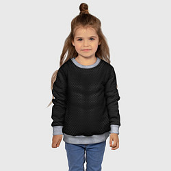 Свитшот детский Карбоновая броня, цвет: 3D-меланж — фото 2