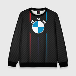 Свитшот детский BMW: Three Lines, цвет: 3D-черный