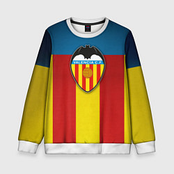 Свитшот детский Valencia C.F., цвет: 3D-белый