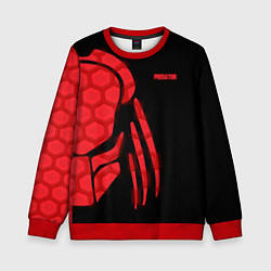 Свитшот детский Predator: Red Light, цвет: 3D-красный