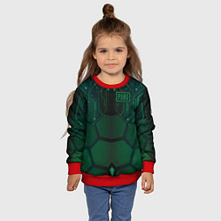 Свитшот детский PUBG: Green Guard, цвет: 3D-красный — фото 2