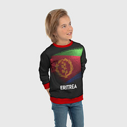 Свитшот детский Eritrea Style, цвет: 3D-красный — фото 2