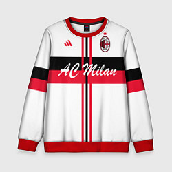 Свитшот детский AC Milan: White Form, цвет: 3D-красный