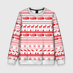 Свитшот детский Clash of Clans: NY Pattern, цвет: 3D-белый