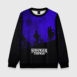 Детский свитшот Stranger Things: Moon Biker