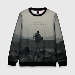 Свитшот детский Death Stranding, цвет: 3D-черный