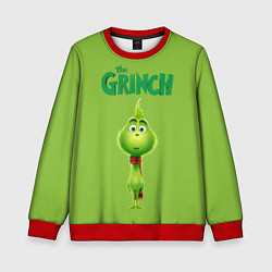 Свитшот детский The Grinch, цвет: 3D-красный